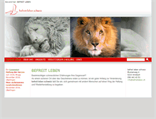 Tablet Screenshot of befreitleben.ch